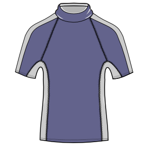 Fashion sewing patterns for MEN T-Shirts Surf T-Shirt 3028
